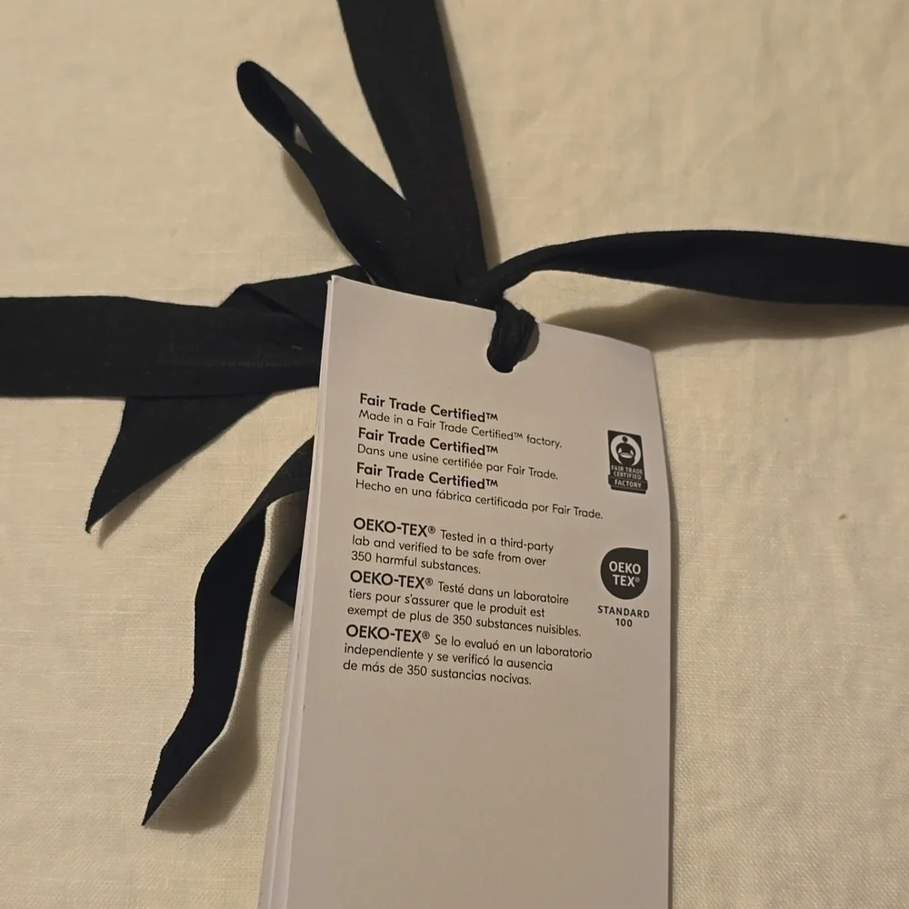 ❤️BUY 2 GET 1 FREE West Elm European Flax Linen Sheet Set White, King